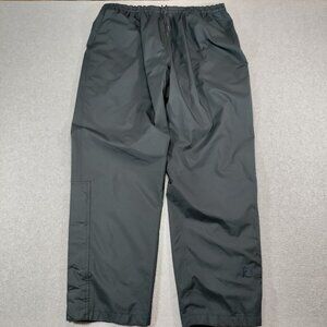 Footjoy DryJoy Rain Pants Men XXL Black Pull-on Drawstring Waist Golf Snap Ankle